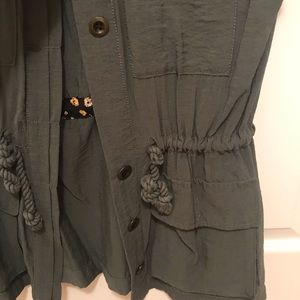 RACHEL Rachel Roy Tops - Green utility vest RACHEL Rachel Roy Tops - Green utility vest